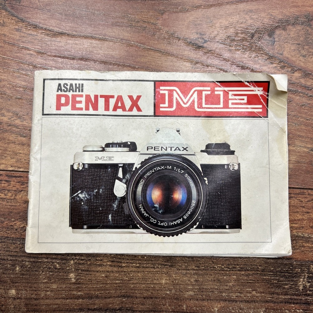 Asahi‎ Pentax ME 35mm SLR Film Camera Manual - English